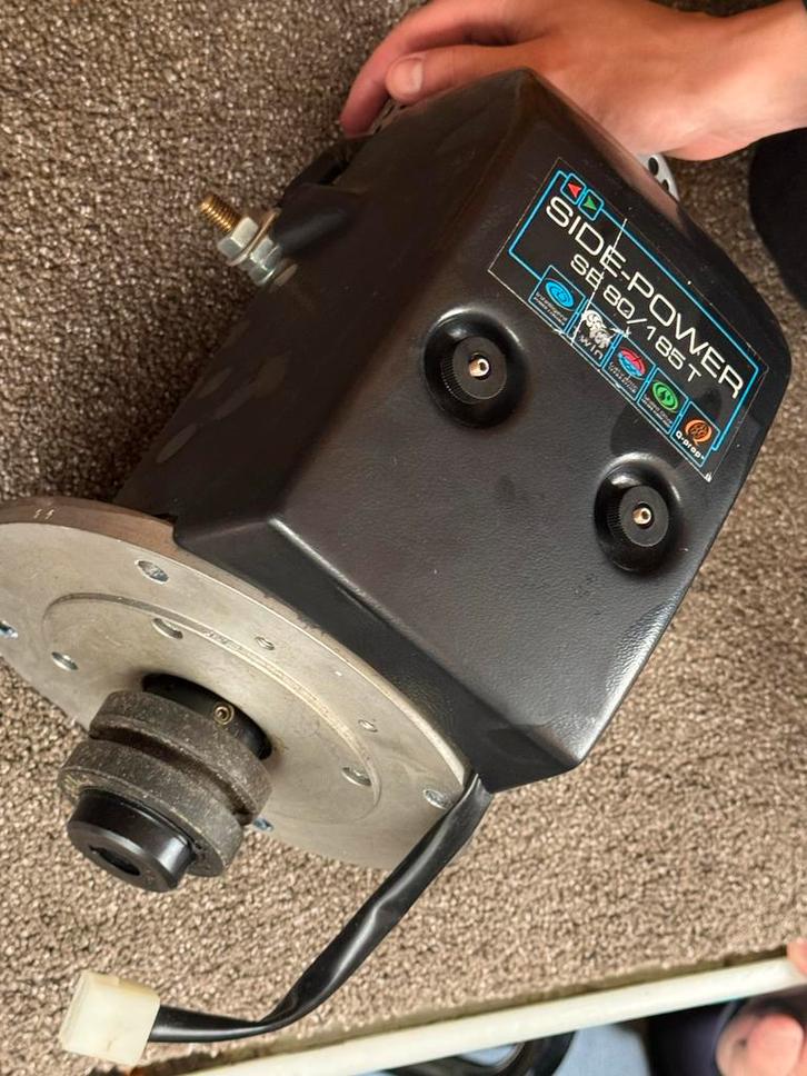 Boegschroef Motor Side-Power SE 80/185 T, Watersport en Boten, Bootonderdelen, Gebruikt, Motor en Techniek, Zeilboot of Motorboot