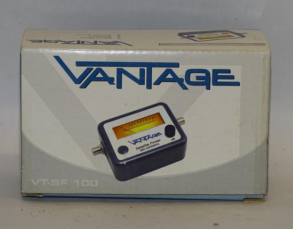 Vantage VT-SF 100 Satellietzoeker - In Originele Verpakking, Audio, Tv en Foto, Schotelantennes, Ophalen of Verzenden, Gebruikt