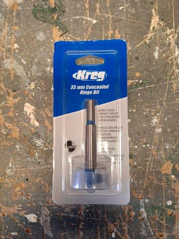 Kreg 35mm Concealed Hinge bit beschikbaar voor biedingen