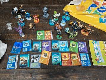 Partij Skylanders en plaatjes beschikbaar voor biedingen