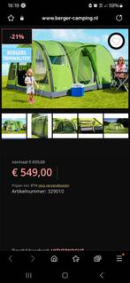 Tent 6 personen, Caravans en Kamperen, Tenten, Ophalen of Verzenden, Zo goed als nieuw