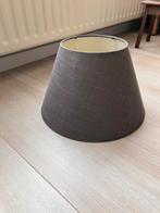 Lampenkap taupe, Bruin, Rond, Ophalen of Verzenden, Zo goed als nieuw