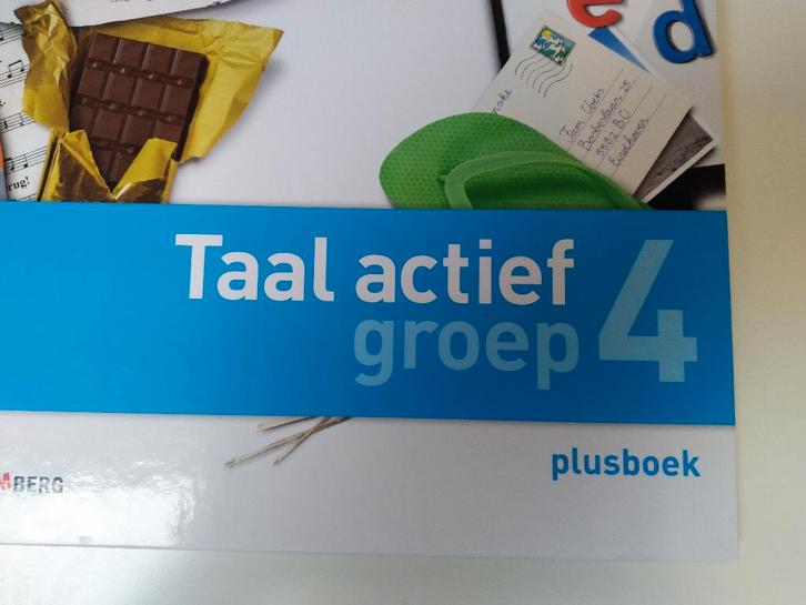 Taal Actief - Groep 4 - Plusboek., Boeken, Schoolboeken, Zo goed als nieuw, Nederlands, Overige niveaus, Ophalen of Verzenden