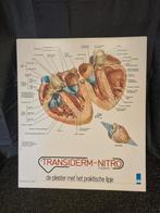 Oude reclame plaat van het hart, Ophalen of Verzenden, A1 t/m A3, Dier of Natuur, Rechthoekig Staand