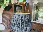 Mooie zwart/gouden organza hanglamp., Ophalen of Verzenden, Zo goed als nieuw, Stof, Minder dan 50 cm