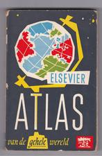 Elsevier Atlas van de gehele wereld, Boeken, Atlassen en Landkaarten, Gelezen, Overige atlassen, Ophalen of Verzenden, 1800 tot 2000