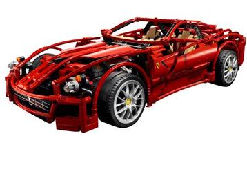 LEGO Ferrari 599 GTB Fiorano 110 8145 beschikbaar voor biedingen