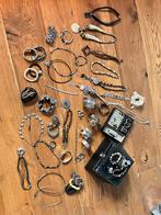 Sieraden Opruiming - Alles in 1 Koop!, Overige materialen, Gebruikt, Ophalen of Verzenden, Met bedels of kralen