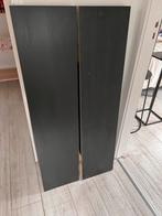 2x Lack wandplank zwart (110x26), Ophalen, Zo goed als nieuw