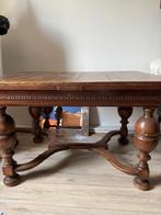 Antieke eiken eettafel uitschuifbaar, Antiek en Kunst, Antiek | Meubels | Tafels, Ophalen