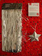 Nieuw! Zilverdraad/kerstbalhaakjes/zilveren Kerstster Hema., Diversen, Ophalen, Zo goed als nieuw