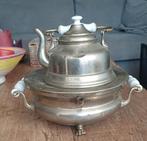 Antieke Theepot met Warmhouder, Antiek en Kunst, Ophalen of Verzenden