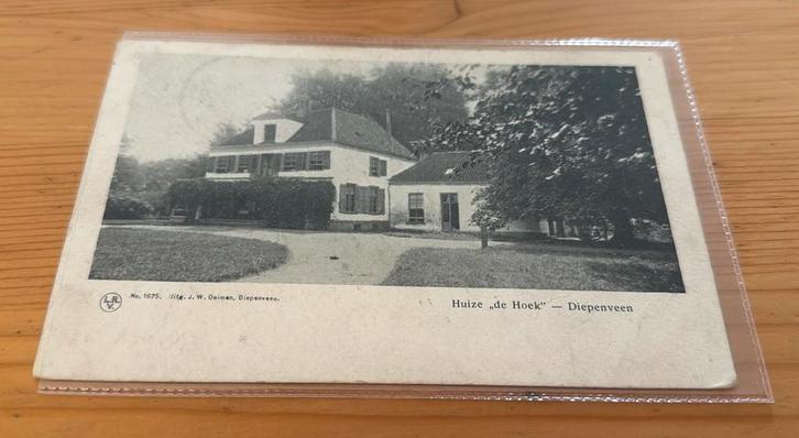 Ansichtkaart Diepenveen Huize de Hoek, Verzamelen, Ansichtkaarten | Nederland, Overijssel, Voor 1920, Ophalen of Verzenden