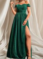 Glitter groene galajurk mt 40/42, Ophalen of Verzenden, Nieuw, Groen, Galajurk