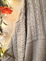 Hoge kwaliteit vintage katoenen aran gebreid vest, Kleding | Dames, Ophalen of Verzenden, Zo goed als nieuw, Maat 42/44 (L)