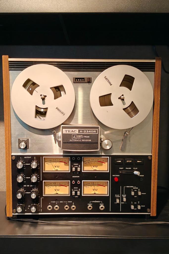 TEAC A-2340R 4 sporen bandrecorder, Audio, Tv en Foto, Bandrecorders, Bandrecorder, Ophalen of Verzenden