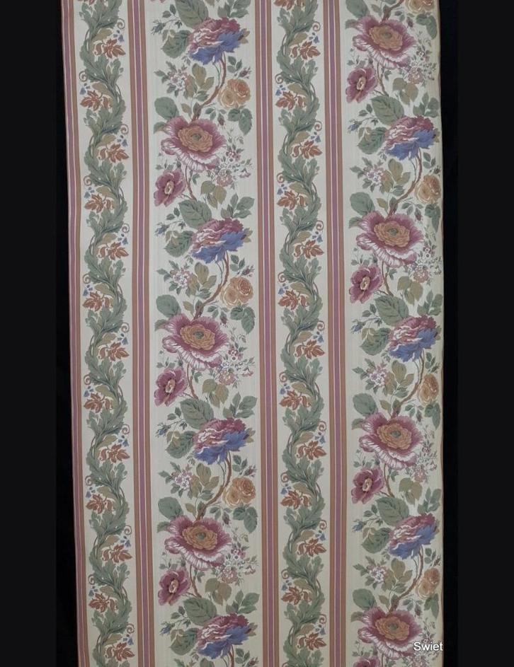 14000 behang engels bloemen boeketten landelijk retro swiet, Huis en Inrichting, Stoffering | Behang, Verzenden