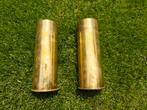 Duitse 7,7cm Feldkanone opeenvolgende lot nummers hulzen wo1, Ophalen of Verzenden, Landmacht, Duitsland, Hulzen of Bodemvondsten