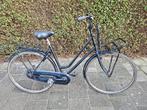 Matzwarte Damesfiets met voorrek, 53 tot 56 cm, Ophalen, Gebruikt, Overige merken