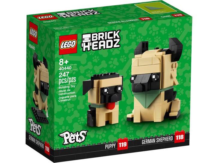 Lego 40440 BrickHeadz Duitse herder - Nieuw in doos!, Kinderen en Baby's, Speelgoed | Duplo en Lego, Nieuw, Lego, Complete set
