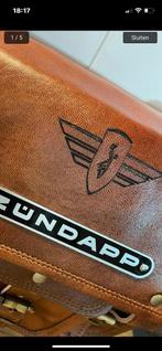 Zundapp bagagerek leren tas/koffer in het bruin of zwart, Ophalen of Verzenden, Zo goed als nieuw, Overige typen