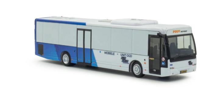 Jsn Holland Oto 1:87 VDL Ambassador mobiele unit GGD wit, Hobby en Vrije tijd, Modelauto's | 1:87, Nieuw, Bus of Vrachtwagen, Overige merken