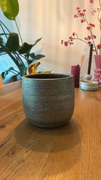 Gouden bloempot, Ophalen, Rond, Zo goed als nieuw, Aardewerk