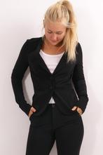 Penn&Ink zwarte blazer ''Lisa", travelstof maat 40, Maat 38/40 (M), Penn & Ink, Zwart, Ophalen of Verzenden
