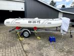 SUZUMAR rubberboot met 15pk Yamaha 4 takt en kanteltrailer, Airdeck, Gebruikt, Benzine, Minder dan 70 pk