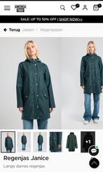 America Today regenjas Janice donkergroen S, Ophalen of Verzenden, Zo goed als nieuw, Maat 36 (S), Groen