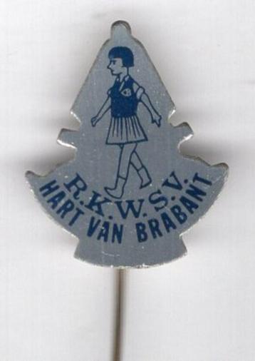 R.K.W.S.V. hart van Brabant wandelsport speldje ( Y_168 ) beschikbaar voor biedingen