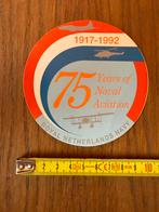 75 jaar Marine luchtvaart MLD 1992 sticker, Ophalen of Verzenden, Marine, Nederland, Embleem of Badge