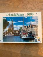 Schmidt Puzzle 1000 stukjes - Harlingen, Ophalen of Verzenden, 500 t/m 1500 stukjes, Zo goed als nieuw, Legpuzzel