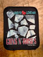 Guns N Roses Used to Love her vintage patch embleem rock, Ophalen of Verzenden, Nieuw, Kleding