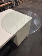 Tafelblad Gehard Glas, Ophalen, Rond, Nieuw, 50 tot 100 cm