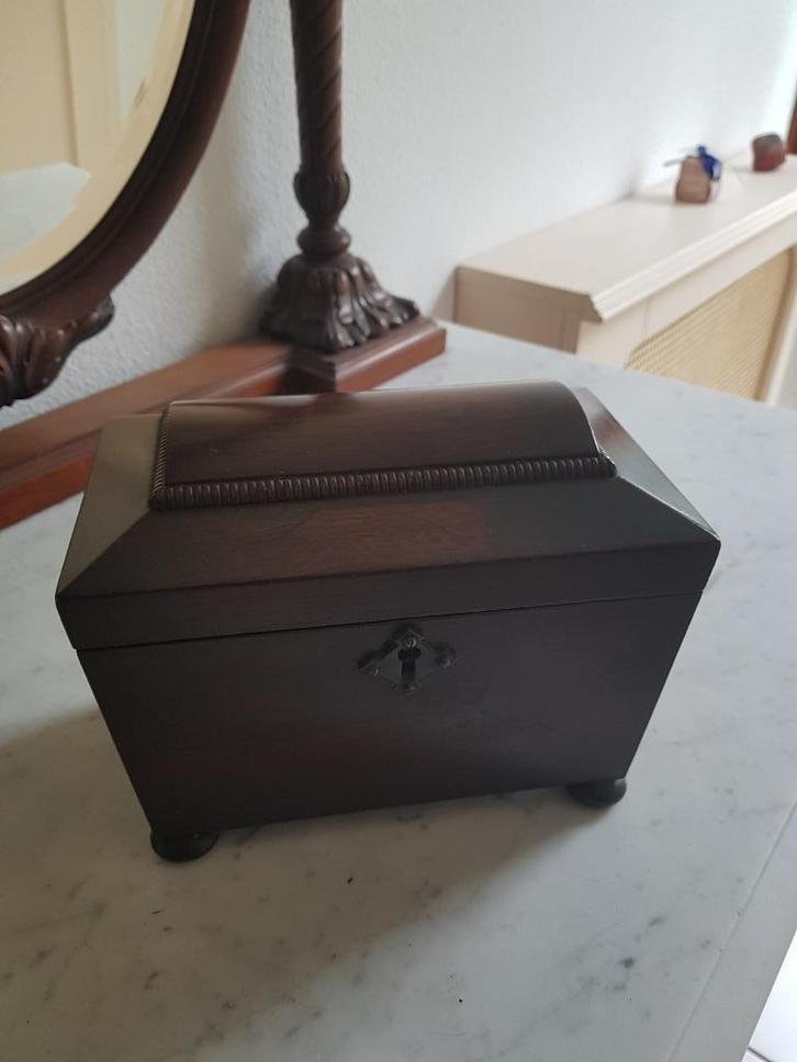 Theekistje, Antiek en Kunst, Curiosa en Brocante, Ophalen