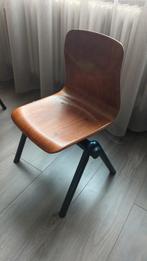 Thur-op-seat schoolstoel/kinderstoel. Vintage/retro, Huis en Inrichting, Stoelen, Ophalen, Gebruikt, Bruin, Eén