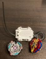Beyblade Takara 2 stuks met launcher, Ophalen of Verzenden, Gebruikt