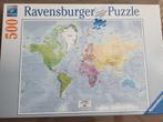 nieuwe puzzel van ravensburger wereldkaart, Ophalen, 500 t/m 1500 stukjes, Nieuw, Legpuzzel