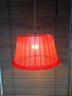 Leuke aparte hanglamp gemaakt van wasmand,lees beschrijving, Ophalen of Verzenden, Zo goed als nieuw, Minder dan 50 cm