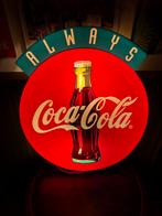 Coca Cola Lichtreclame - 40x47cm, Verzamelen, Ophalen of Verzenden, Gebruikt, Lichtbak of (neon) lamp