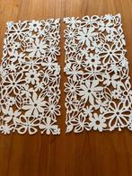 4x decoratie scherm voor raam, Ophalen, Wit, 50 tot 100 cm, Zo goed als nieuw