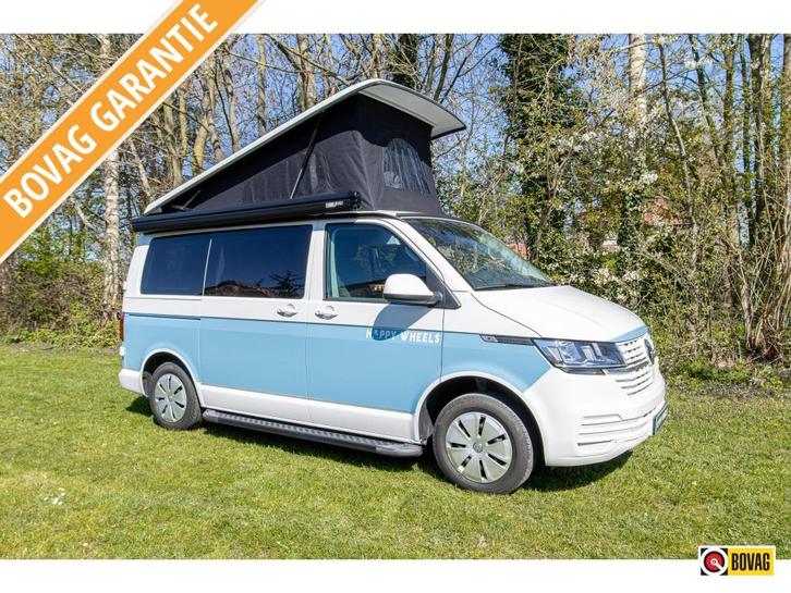 Volkswagen Transporter T6.1 buscamper 2022 58155km, Caravans en Kamperen, Campers, Bedrijf, tot en met 4, Buscamper of Camperbus