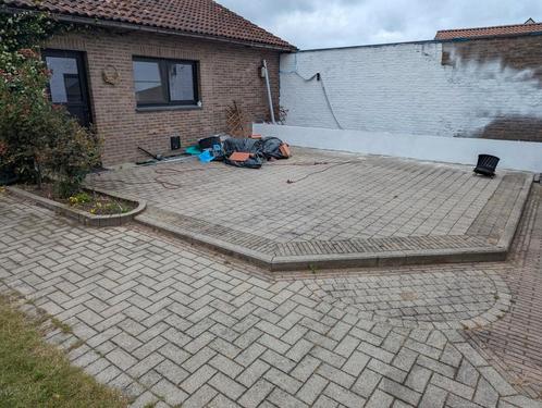 15x15 klinkers en waaltjes gratis, Tuin en Terras, Tegels en Klinkers, Gebruikt, Klinkers, Beton, 10 m² of meer, Ophalen