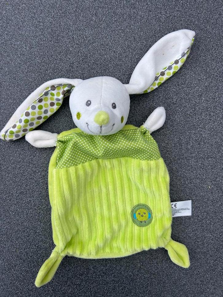 Nicotoy Simba Knuffeldoekje Konijn, Kinderen en Baby's, Speelgoed | Knuffels en Pluche, Zo goed als nieuw, Konijn, Ophalen of Verzenden