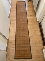 Lange bamboe loper / hal kleed, Minder dan 50 cm, Gebruikt, Bruin, 200 cm of meer