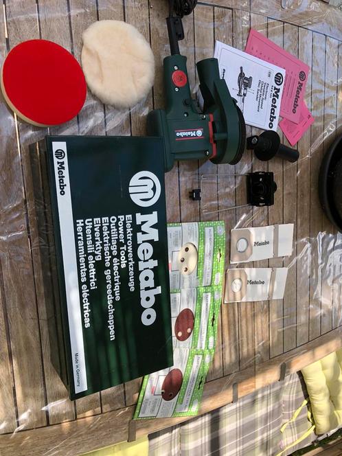 Metabo sxe 125 roterende schuurmachine ( nieuw in doos), Doe-het-zelf en Verbouw, Gereedschap | Schuurmachines, Nieuw, Excentrische schuurmachine