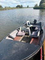 Polyster boot met 6 pk buitenboordmotor, Watersport en Boten, Tot 10 pk, Ophalen of Verzenden, Zo goed als nieuw, 3 tot 6 meter