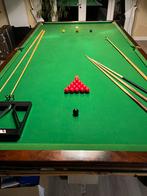 Snookertafel met accessoires, Ophalen, Gebruikt, Snookertafel