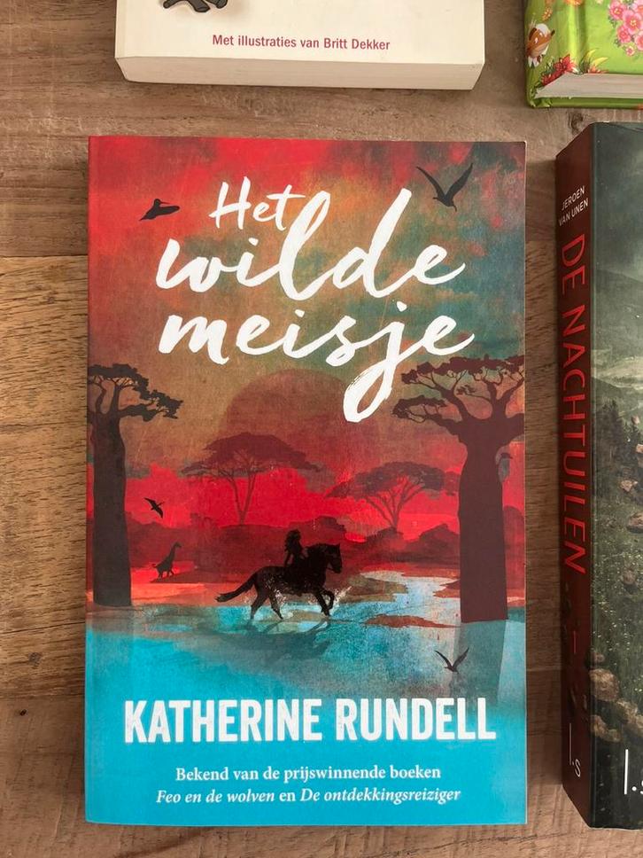 Het wilde meisje boek Katherine Rundell, Boeken, Kinderboeken | Jeugd | 10 tot 12 jaar, Zo goed als nieuw, Verzenden